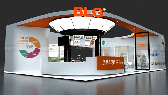 北連生物-FIC展展臺設(shè)計案例