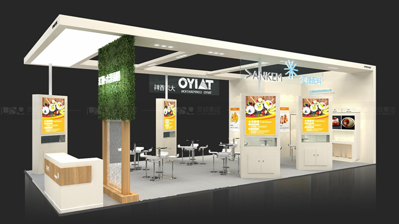 匯捷食品-FIC展展臺設(shè)計案例