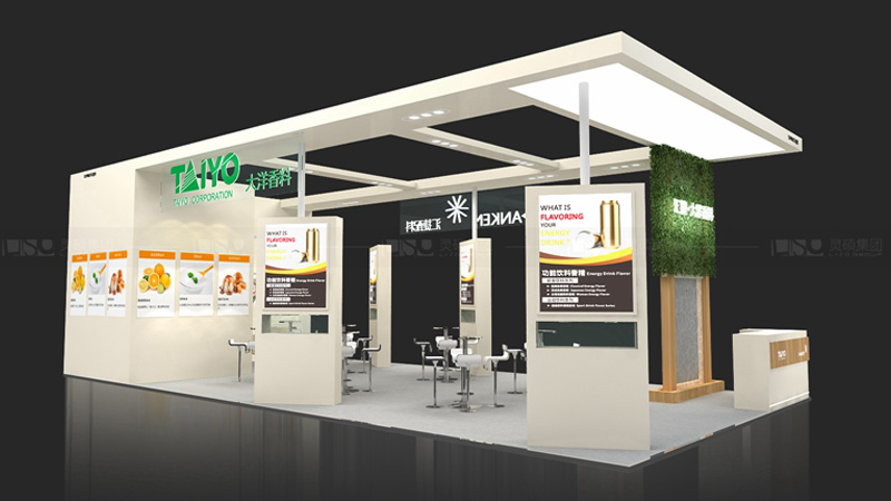 匯捷食品-FIC展展臺設(shè)計案例
