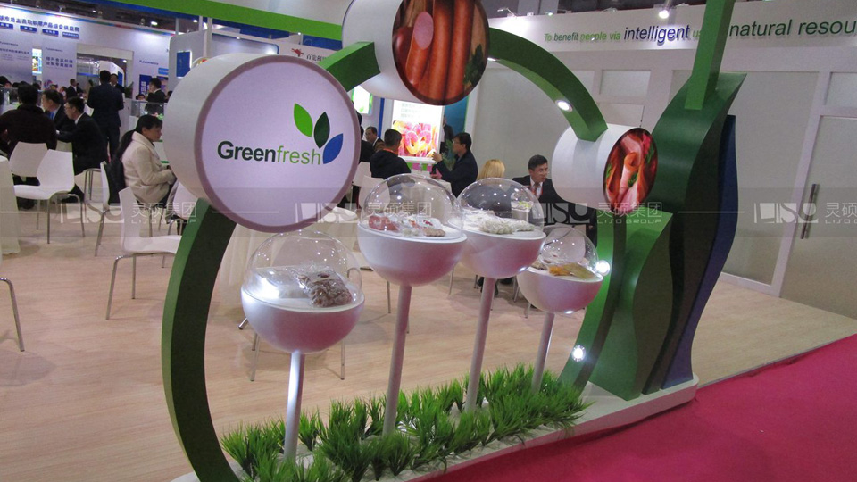 綠新-FIC展展臺設(shè)計案例