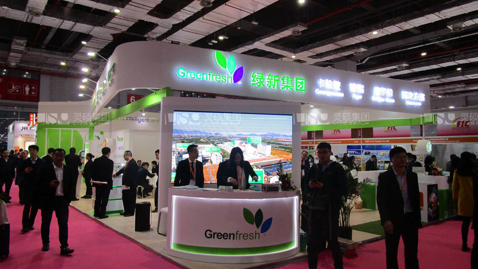 綠新-FIC展展臺設(shè)計案例