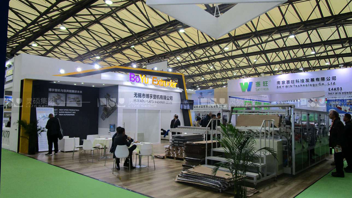 博宇-地面材料展臺設計案例