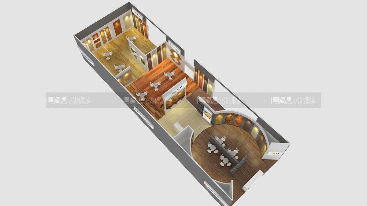 德中愛格-地面材料展臺設(shè)計案例