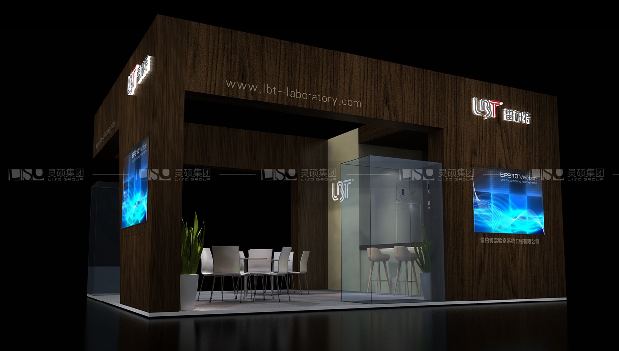 雷柏特-CPHI制藥展臺設計案例