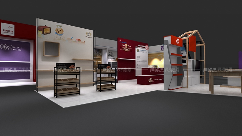 海際-寵物展展臺設(shè)計案例