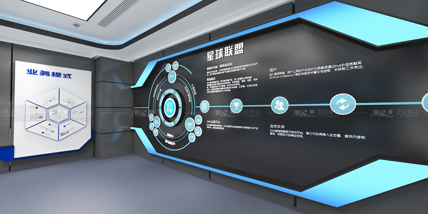 2345集團企業(yè)展廳設計案例