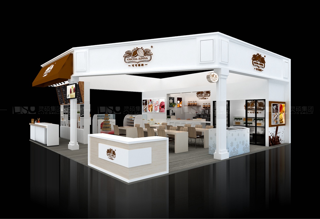 可可琳納-焙烤展展臺設(shè)計案例