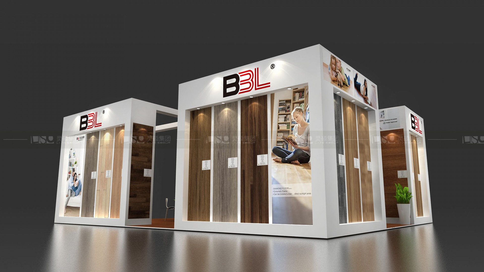 國外展臺設計搭建-貝爾裝飾