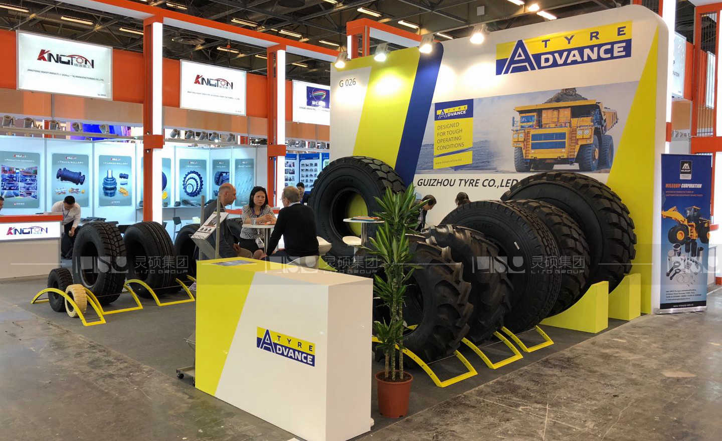 國(guó)外展臺(tái)設(shè)計(jì)搭建-泰昊輪胎