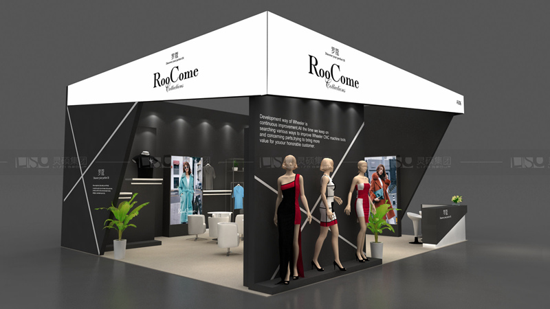 羅蔻-服裝展臺設(shè)計搭建案例