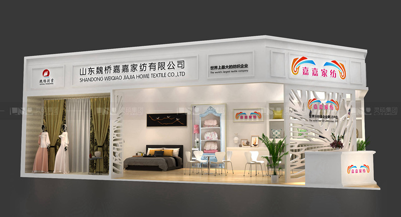 魏橋嘉嘉-服裝展臺設(shè)計搭建案例