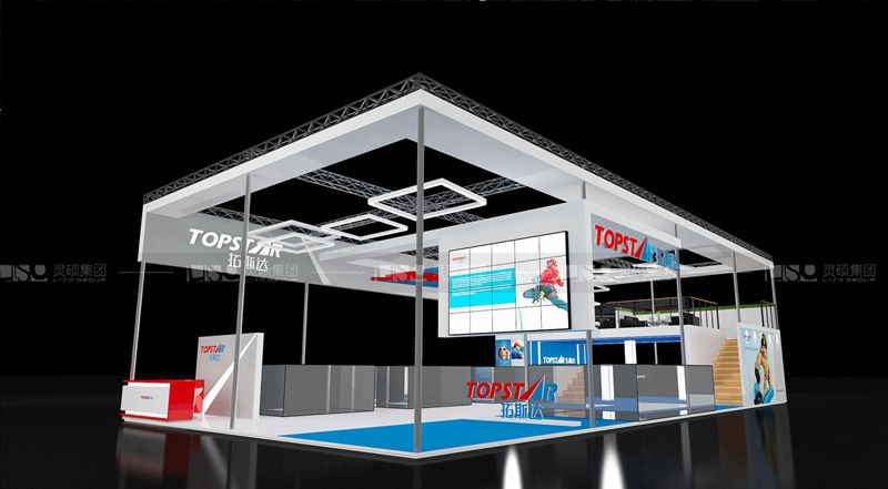 拓斯達(dá)-工博會(huì)展臺(tái)設(shè)計(jì)搭建案例