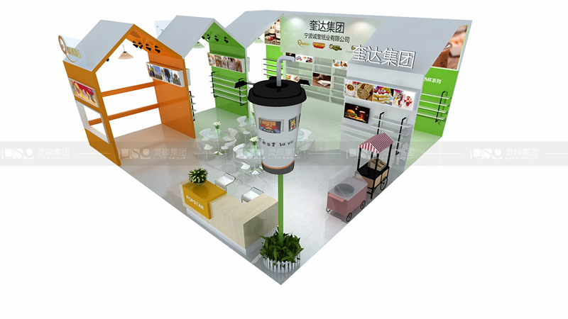 亮奎-酒店用品展臺(tái)設(shè)計(jì)案例