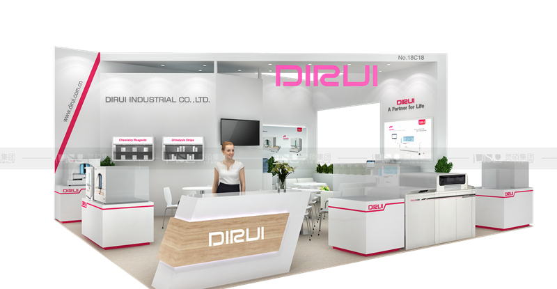 國外展臺設(shè)計搭建-迪瑞醫(yī)療