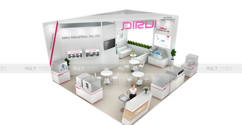 國外展臺設(shè)計搭建-迪瑞醫(yī)療