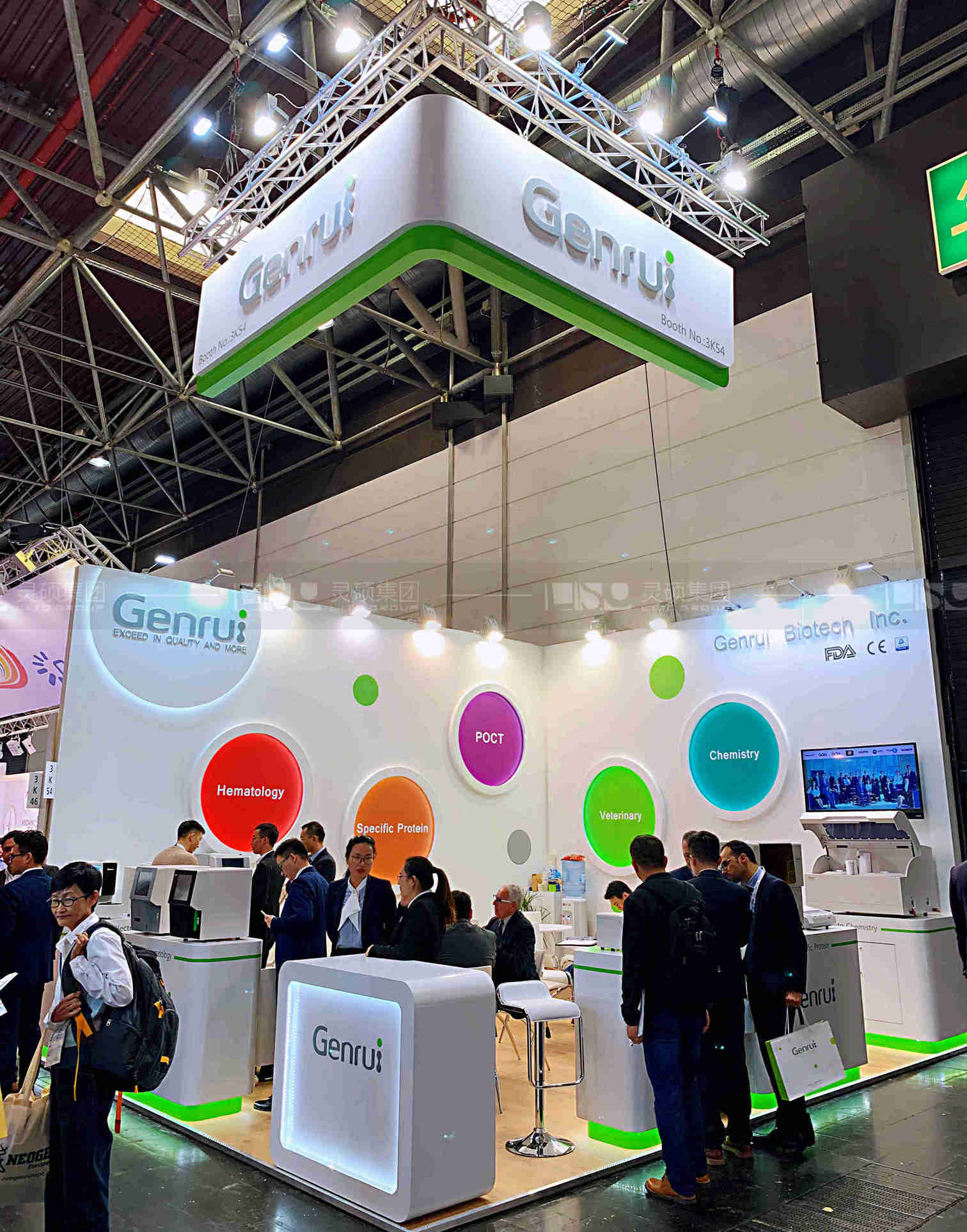 國外展臺設(shè)計(jì)搭建-錦瑞生物