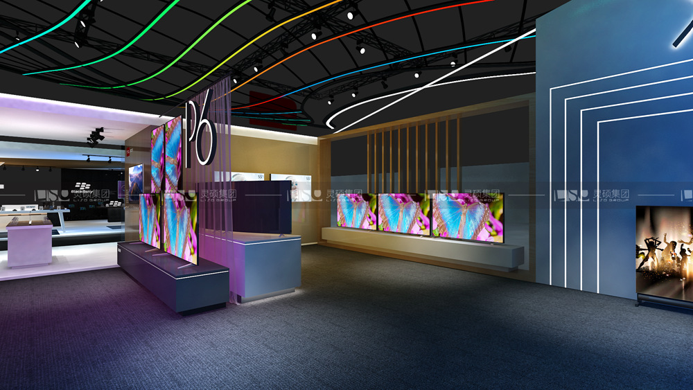 國(guó)外展臺(tái)設(shè)計(jì)搭建-TCL