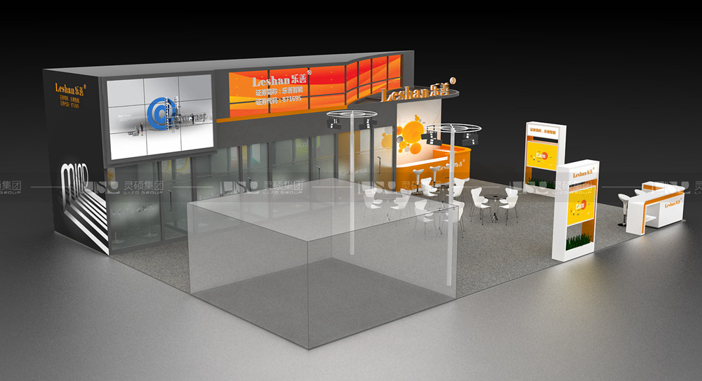 樂善-橡塑展展臺設(shè)計