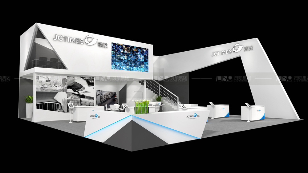 精誠(chéng)-橡塑展展臺(tái)設(shè)計(jì)