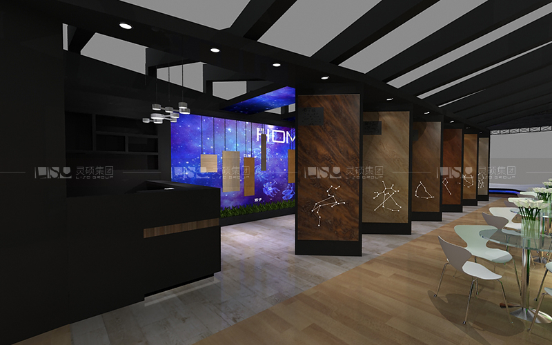 宏耐-地材展臺設(shè)計搭建案例