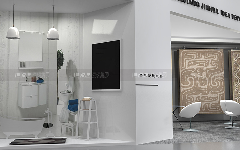 愛德-地材展臺設(shè)計搭建案例