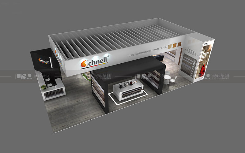 施奈爾-地材展臺設(shè)計(jì)搭建案例