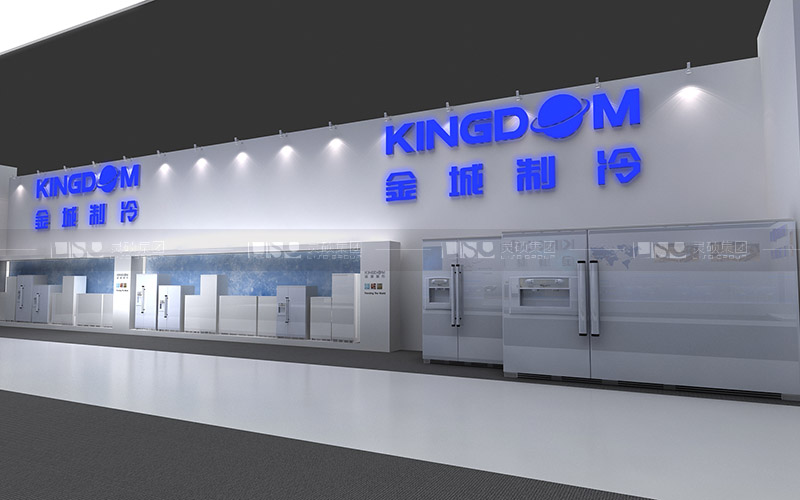 金城-焙烤展臺設計搭建案例