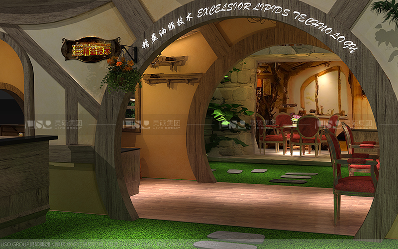 精益油脂-焙烤展臺(tái)設(shè)計(jì)搭建案例