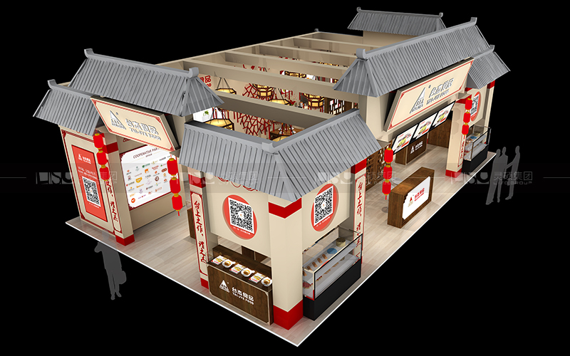 臺杰-焙烤展臺設計搭建案例