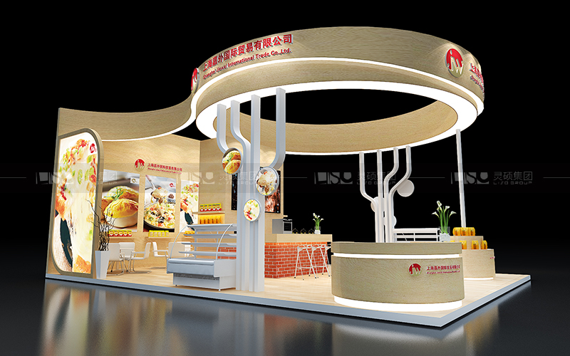 嘉外-焙烤展臺(tái)設(shè)計(jì)搭建案例