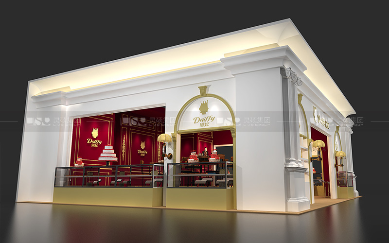 億成焙烤展臺設(shè)計搭建案例