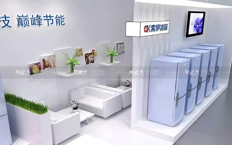 索伊-家電展臺(tái)設(shè)計(jì)搭建案例