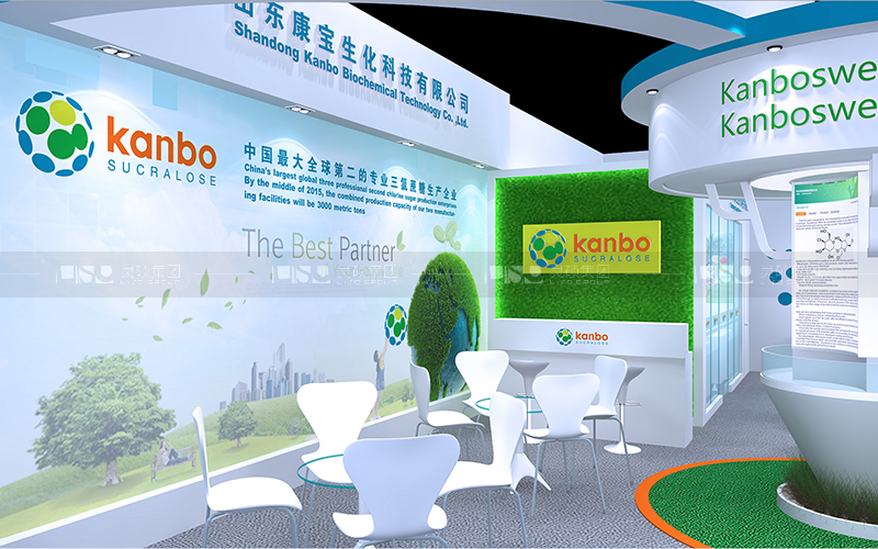 康寶-食品添加劑展臺設(shè)計搭建案例