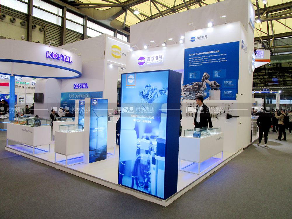 唯恩-慕里黑電子展臺(tái)設(shè)計(jì)