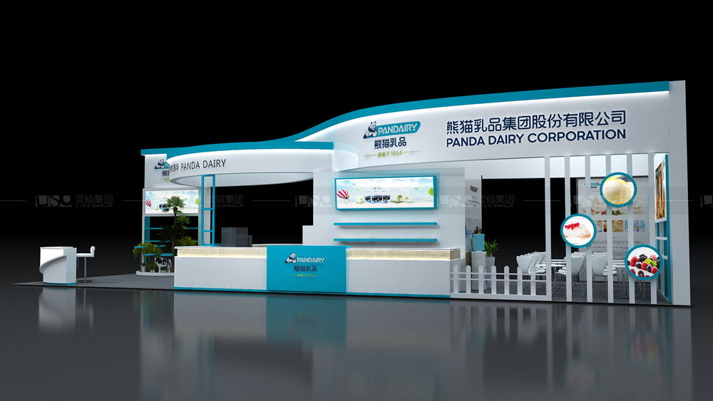 熊貓-酒店用品展臺設計搭建案例