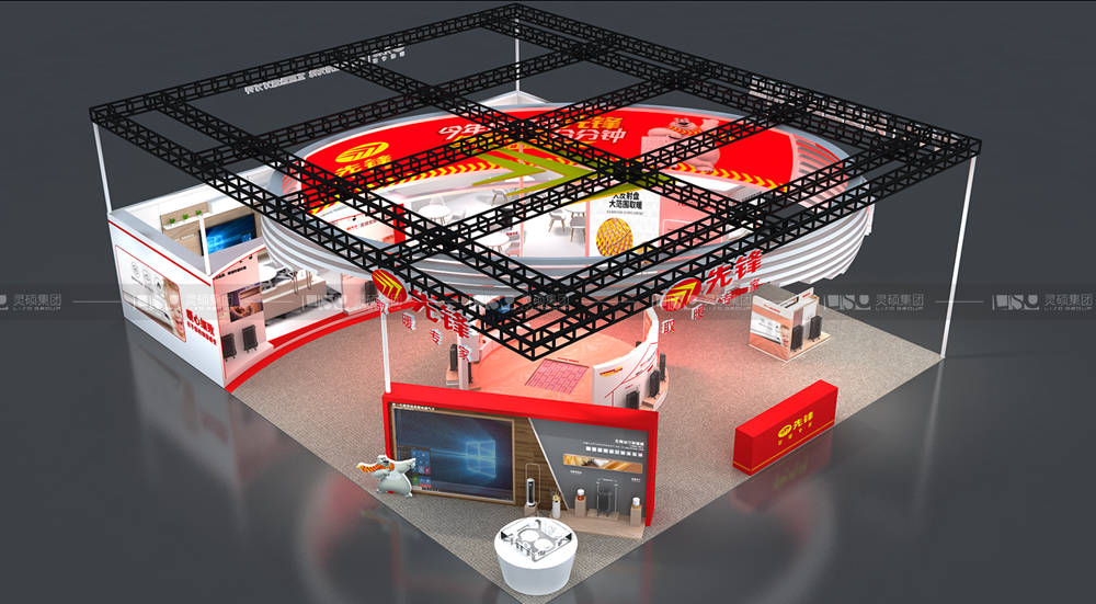 先鋒-家電展臺設(shè)計搭建案例