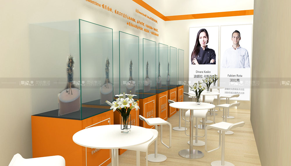 甜蜜時光-焙烤展展臺設(shè)計案例