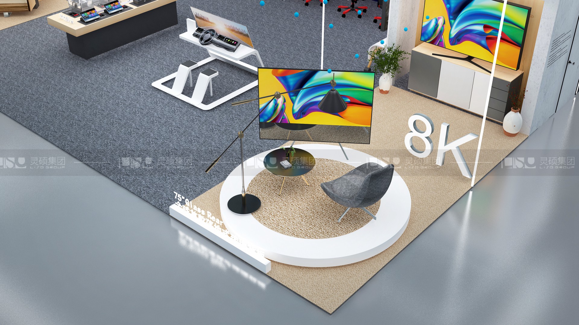 華星光電-UDE展臺(tái)設(shè)計(jì)搭建案例