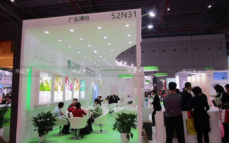 綠色展覽——特裝展臺(tái)設(shè)計(jì)搭建