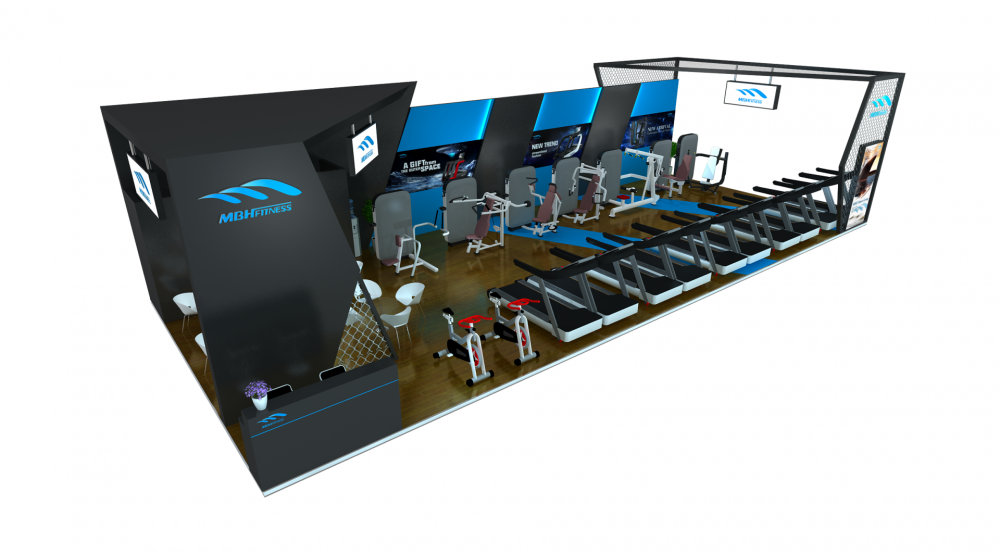 國外展臺設(shè)計搭建-邁寶赫