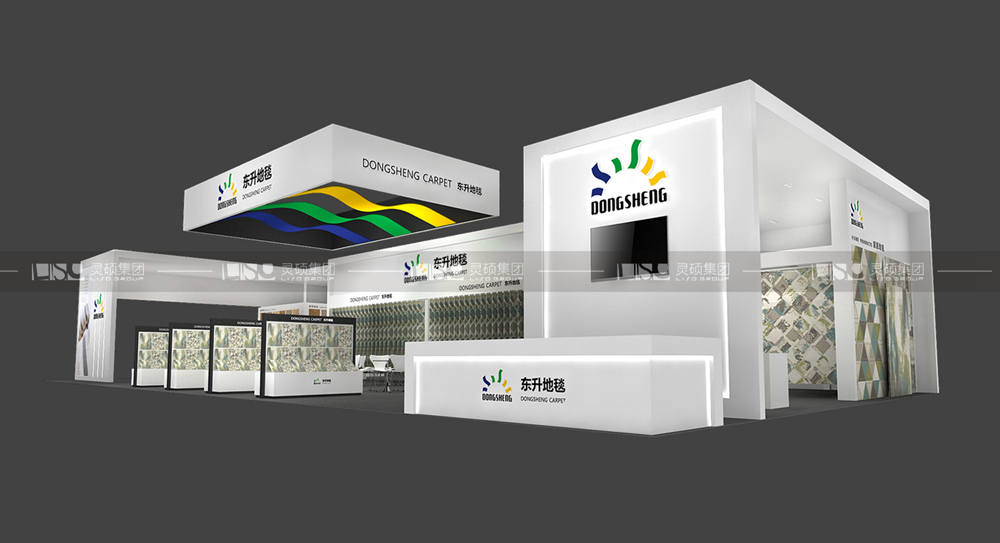 東升-地材展臺設(shè)計(jì)搭建案例