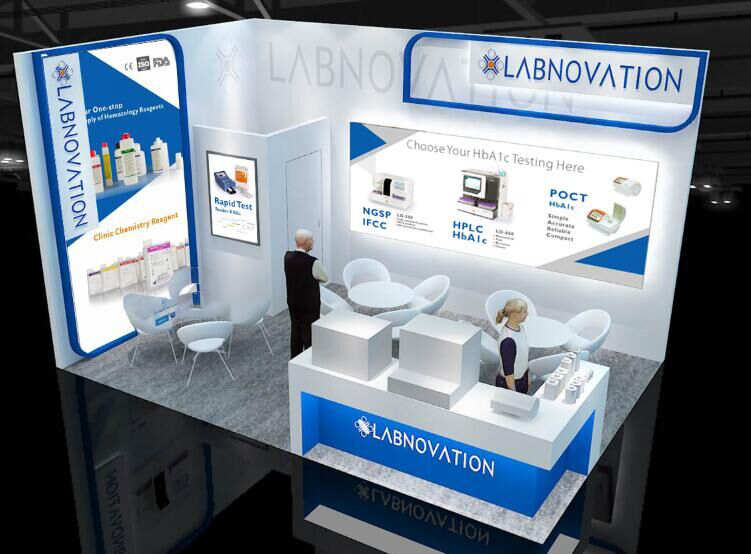 國外展臺設計搭建-藍韻醫(yī)療