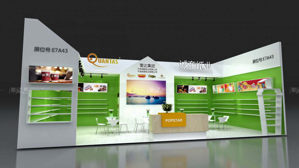 亮奎-焙烤展展臺設(shè)計案例