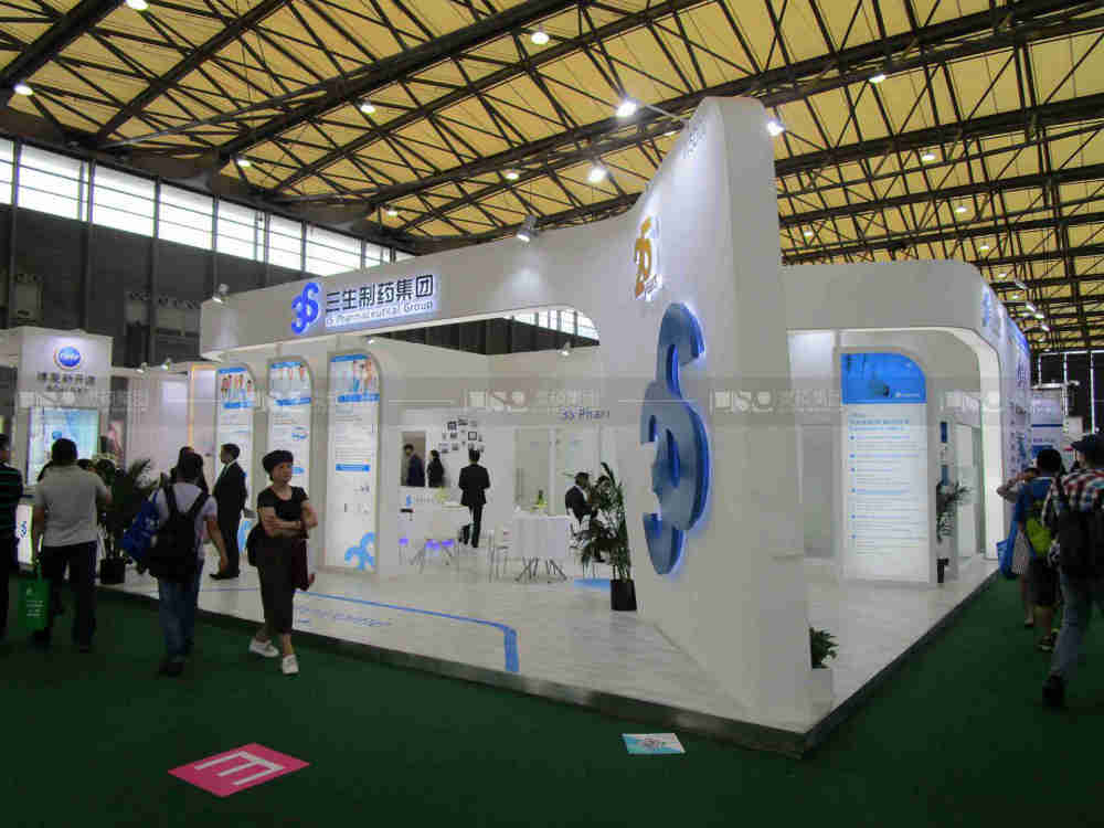三生-醫(yī)療展展臺設(shè)計(jì)案例