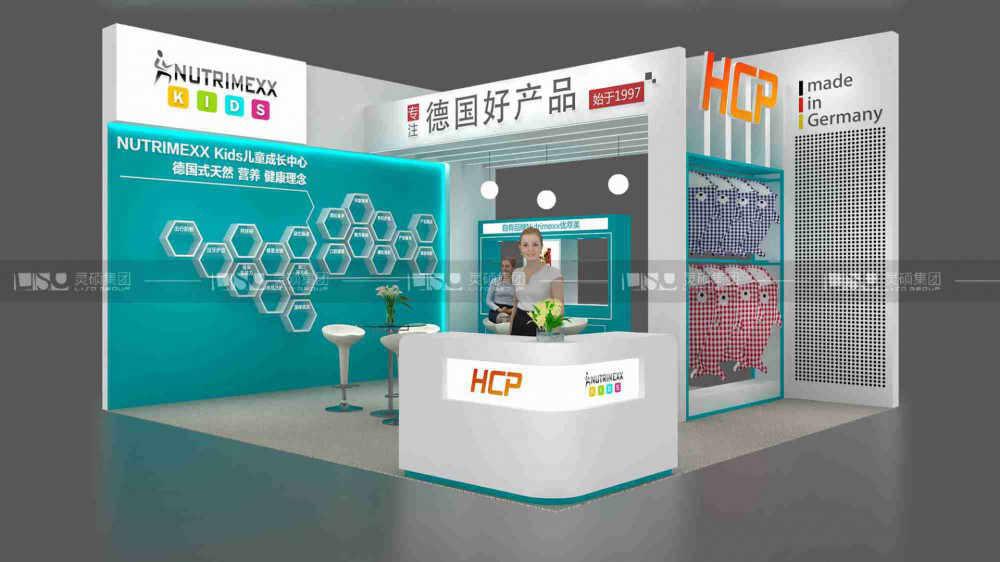 德?tīng)柮?18年上海展會(huì)展臺(tái)設(shè)計(jì)案例