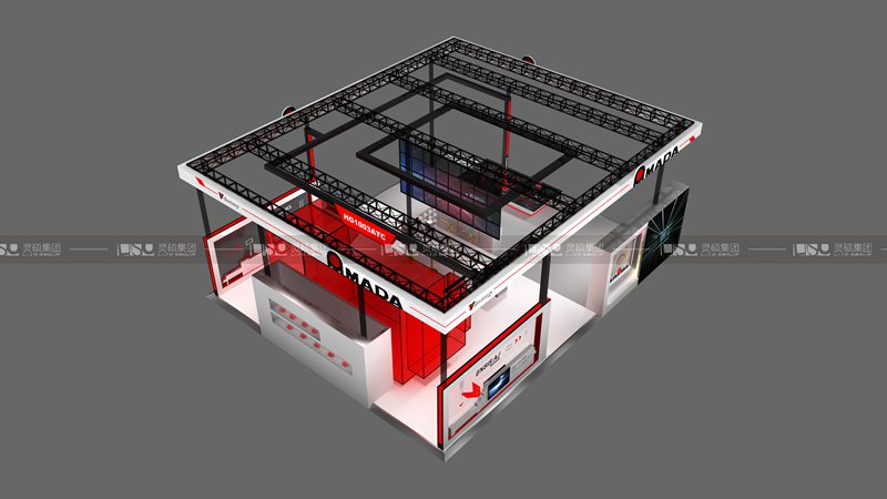 Amada-2019年上海展會(huì)展臺(tái)設(shè)計(jì)案例