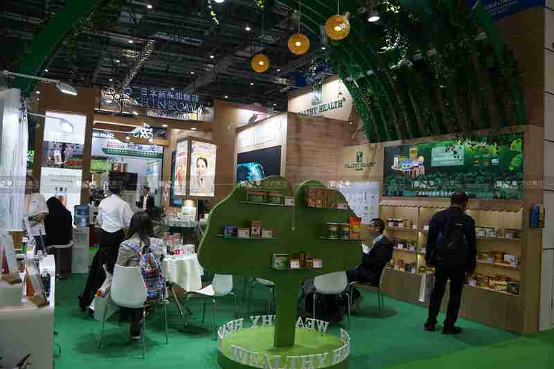 Wealthy health-2019年第上海展會(huì)展臺(tái)設(shè)計(jì)案例