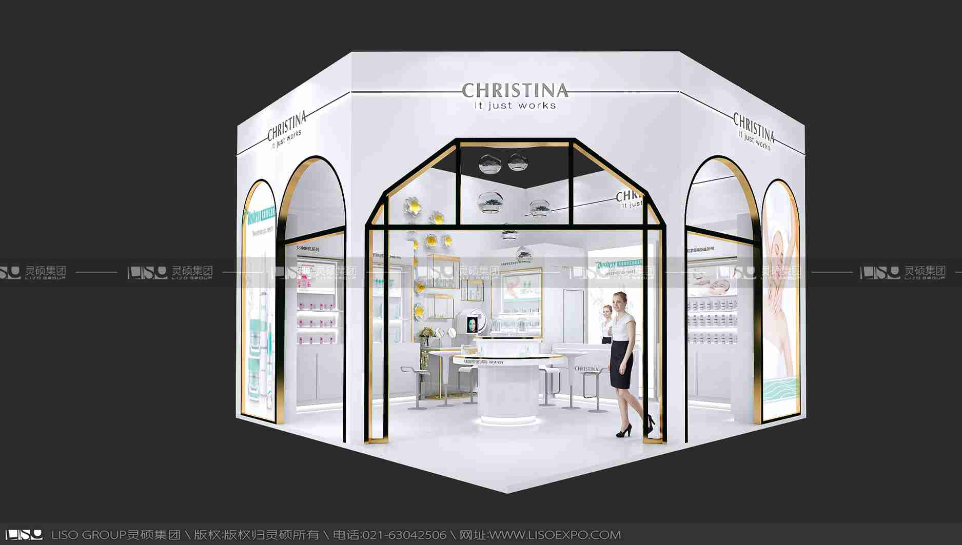 安悅-2019年上海展會展臺設(shè)計(jì)案例