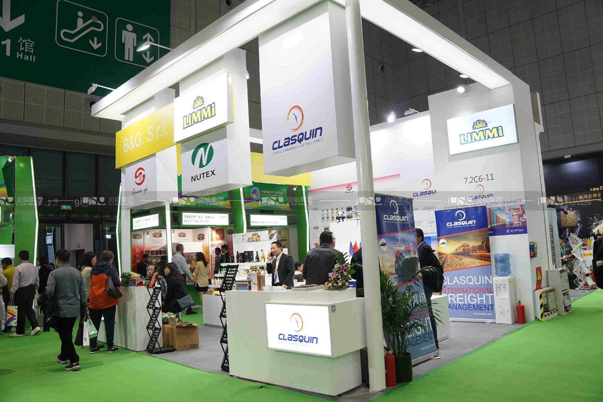 新聯(lián)紡-2019年上海展會展臺設計案例