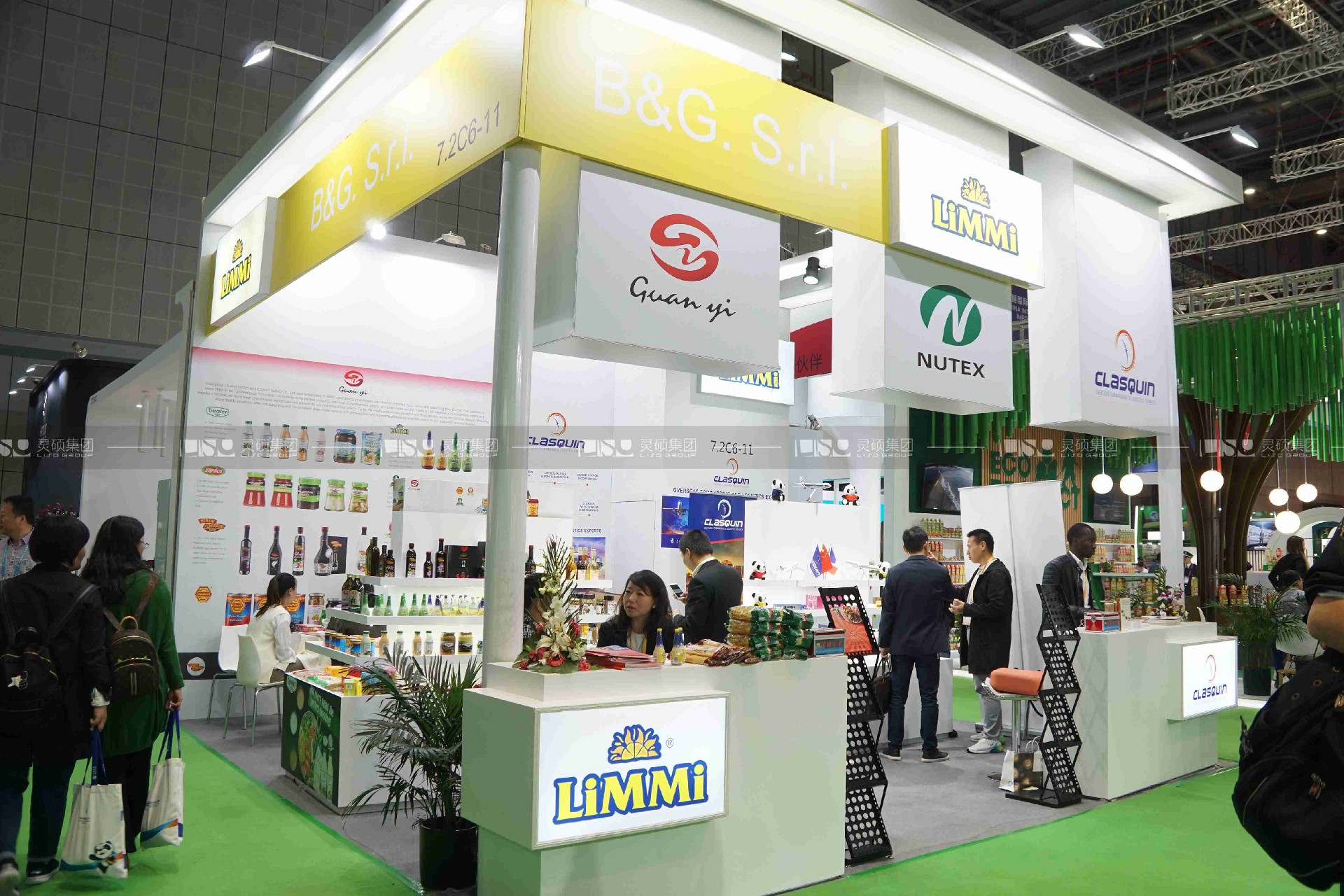 新聯(lián)紡-2019年上海展會展臺設計案例